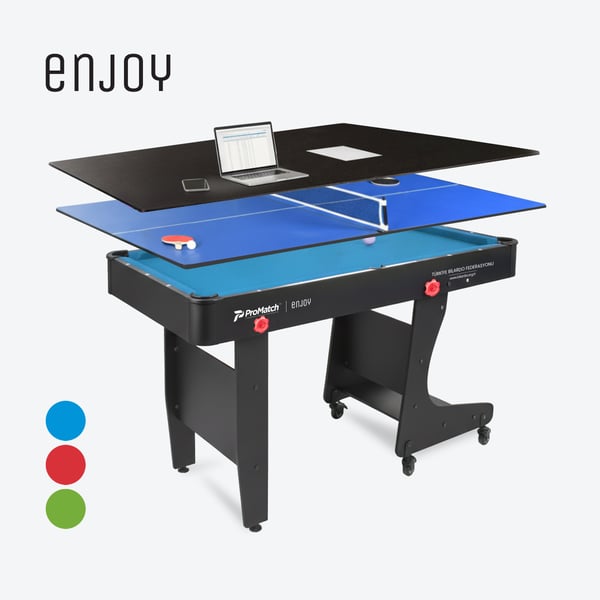 Promatch Enjoy Bilardo + Masa Tenisi Seti