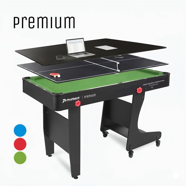 Promatch Premium Bilardo + Masa Tenisi Seti