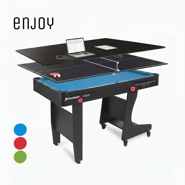 Promatch Enjoy Bilardo + Masa Tenisi Seti
