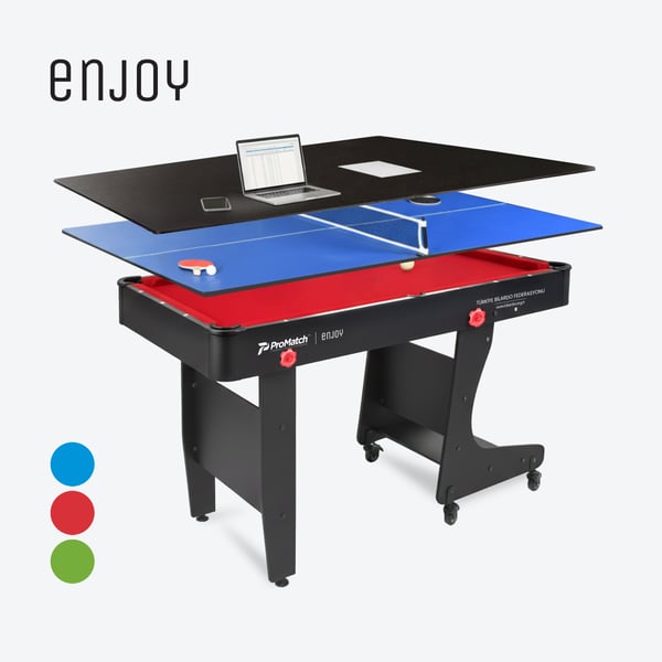 Promatch Enjoy Bilardo + Masa Tenisi Seti